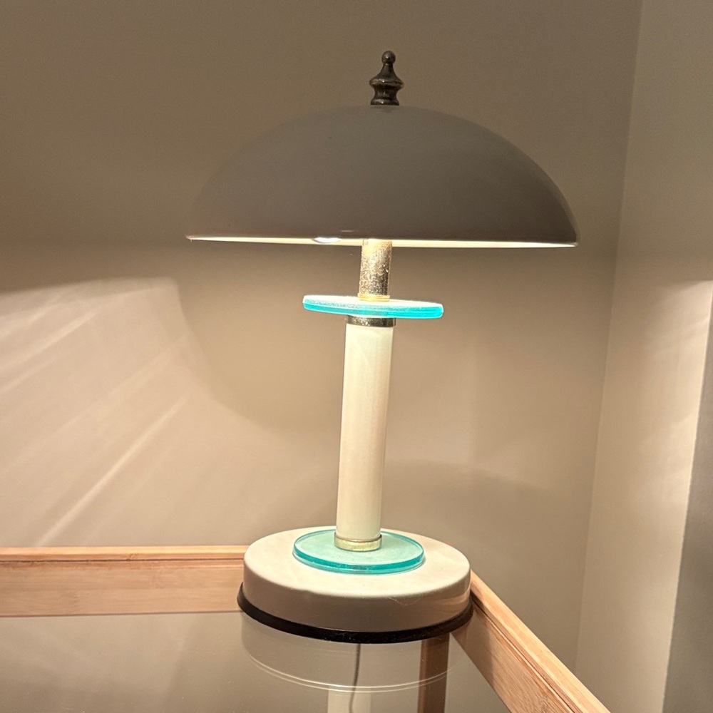 Mid century UFO touch lamp